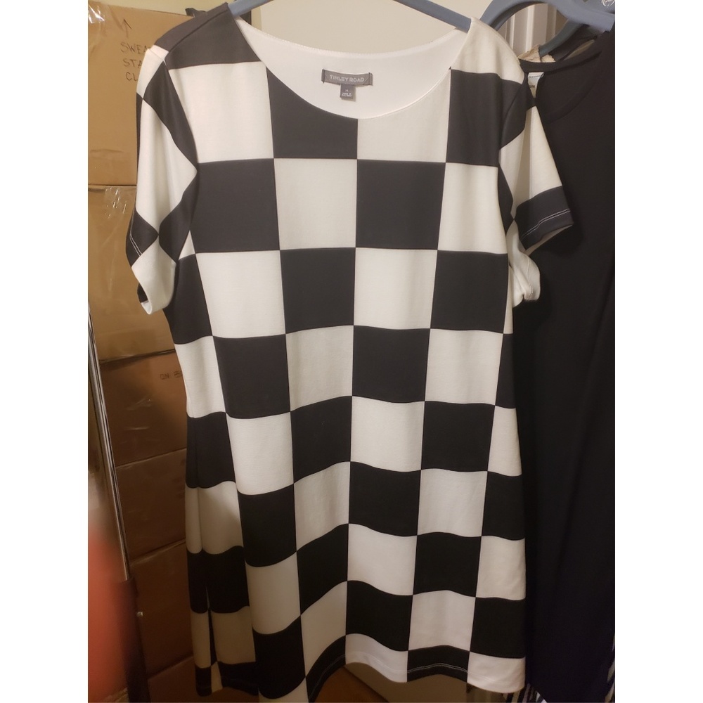 Checkered Mini Dress